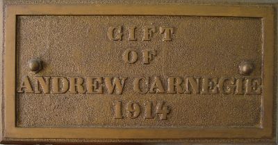 Carnegie plaque