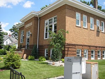 Corner of the library